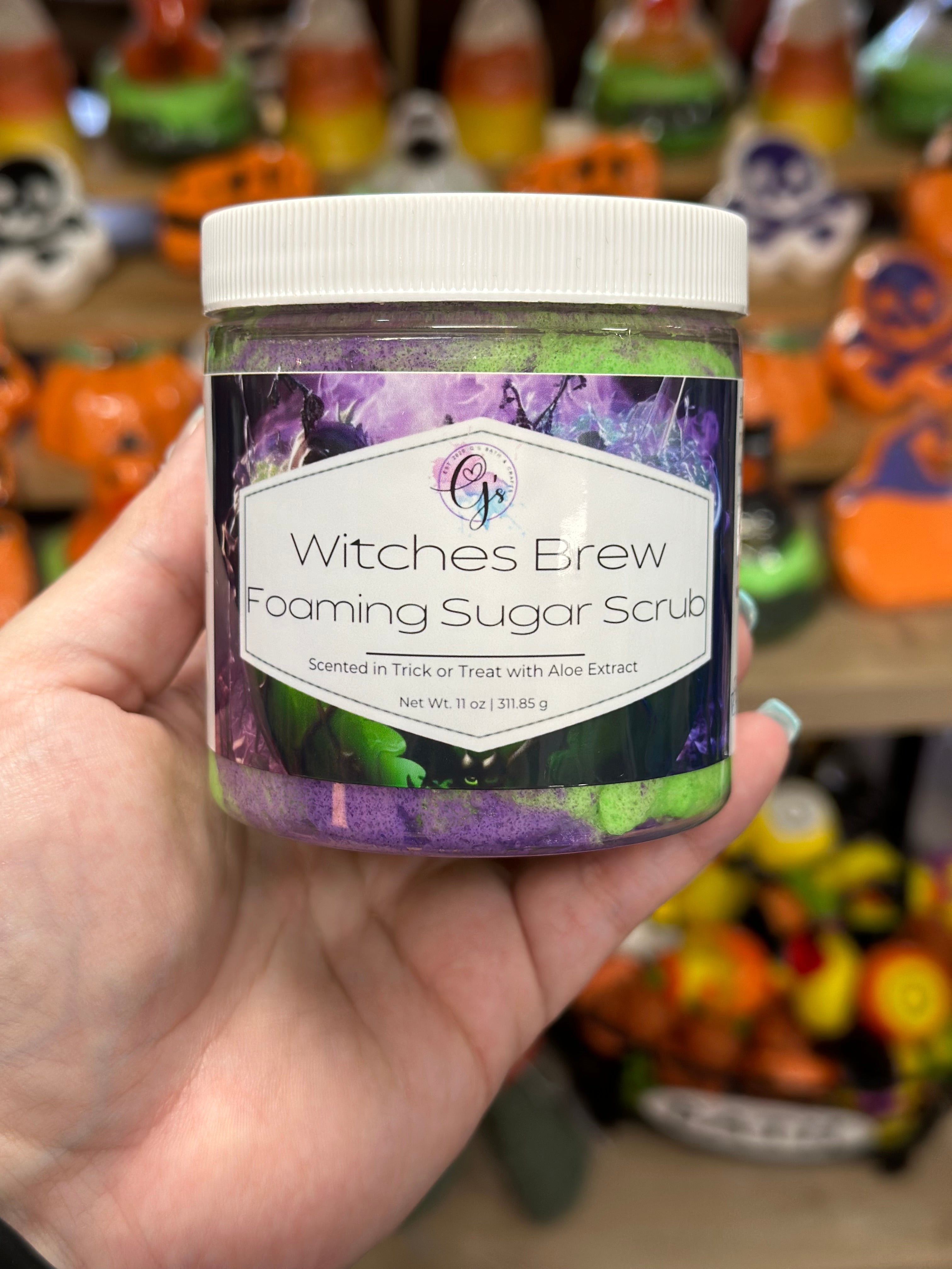 Witches Brew Foaming Sugar Scrub