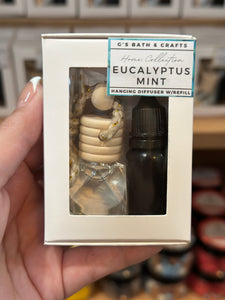 Eucalyptus Mint Car Diffuser Starter Kit