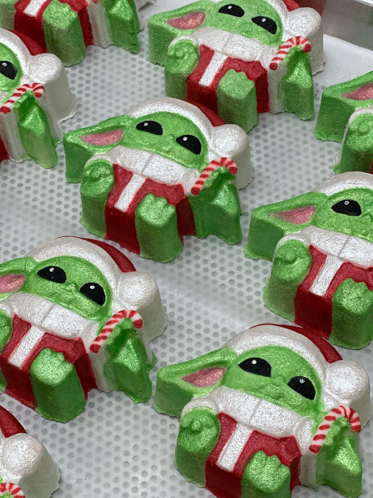 Baby Yoda Bath Bombs