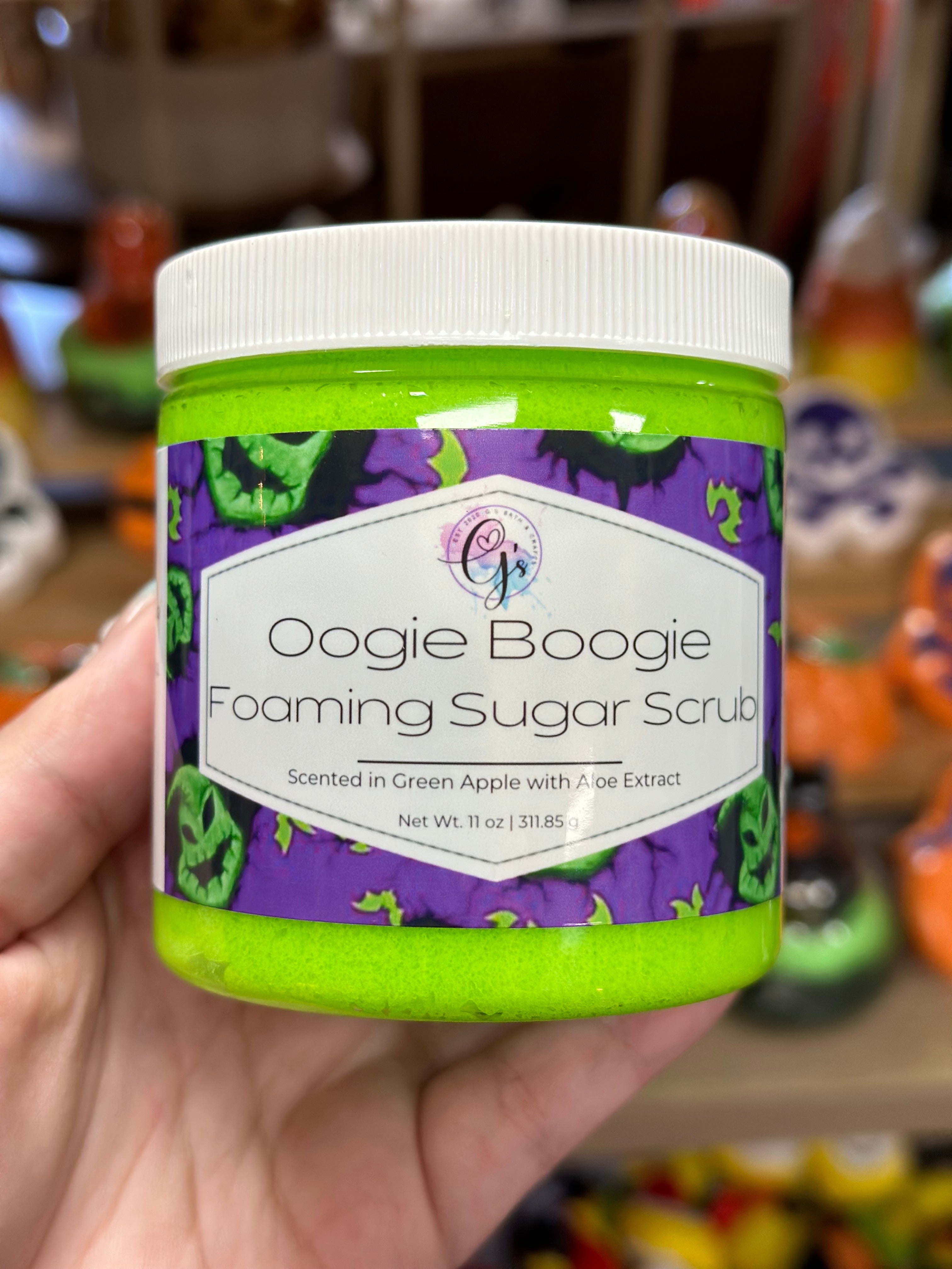 Oogie Boogie Foaming Sugar Scrub