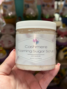 Cashmere Foaming Sugar Scrub