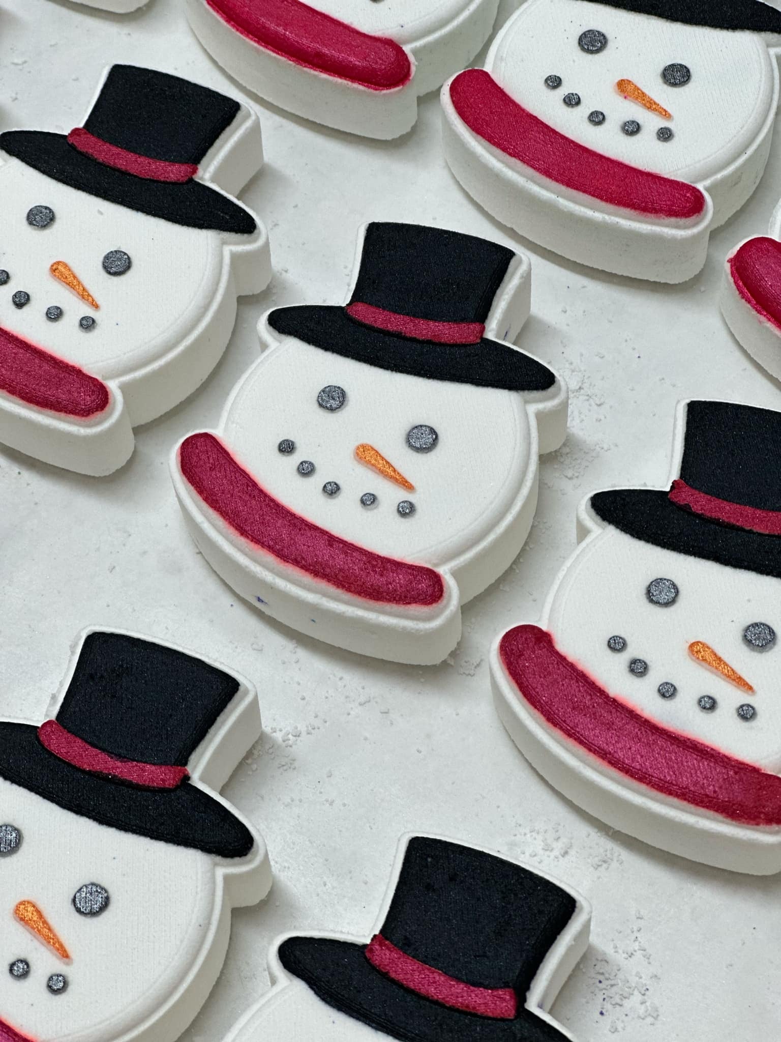 Snowman Bath Bombs