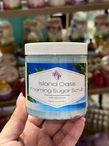 Island Oasis Foaming Sugar Scrub