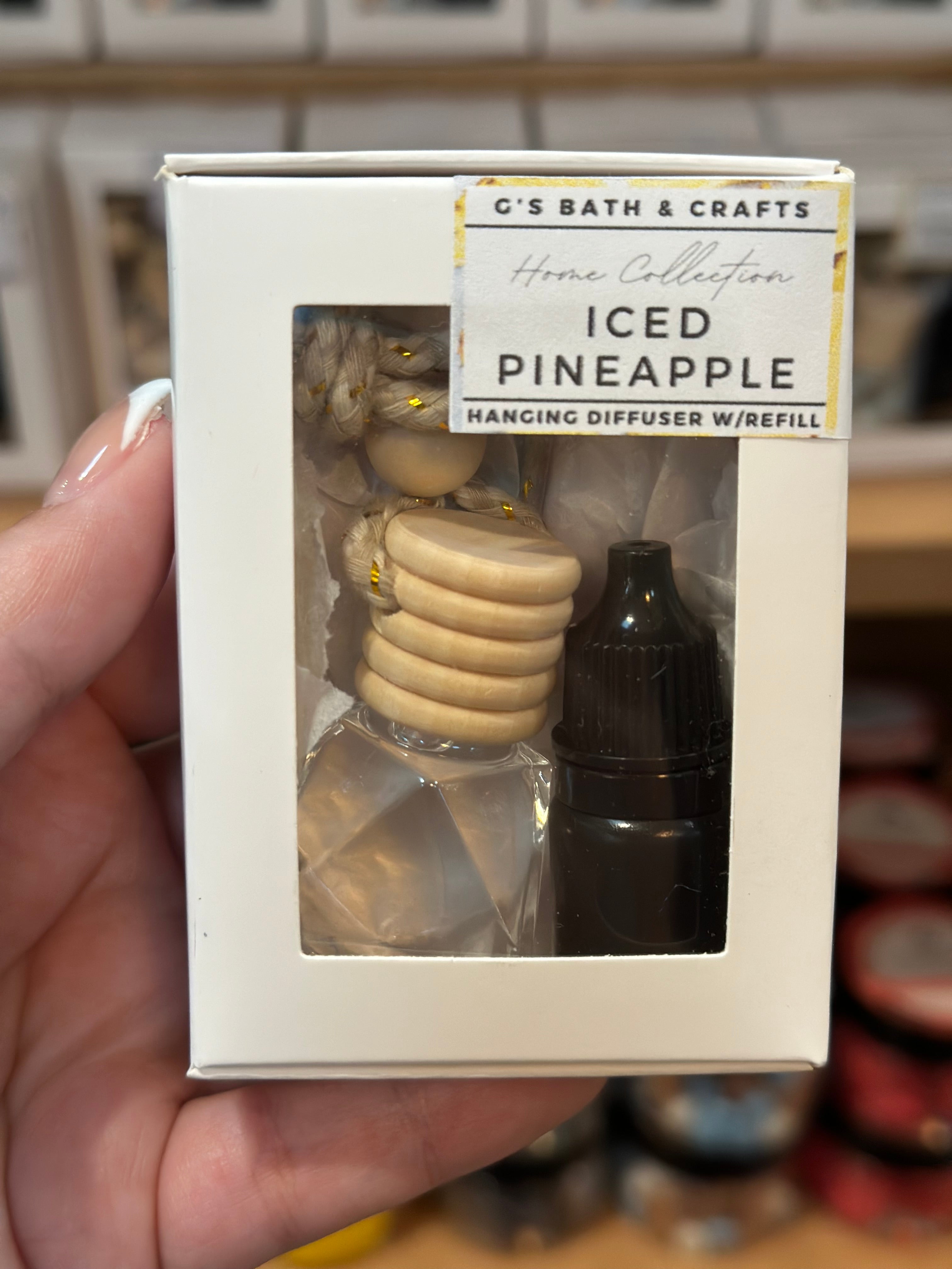 Iced Pineapple Car Diffuser Starter Kit