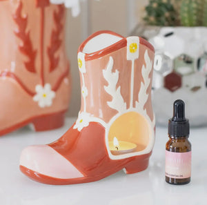 Cowboy Boot Wax Warmer