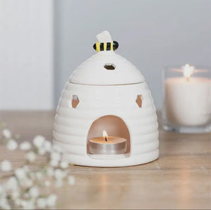 White Beehive Wax Warmer