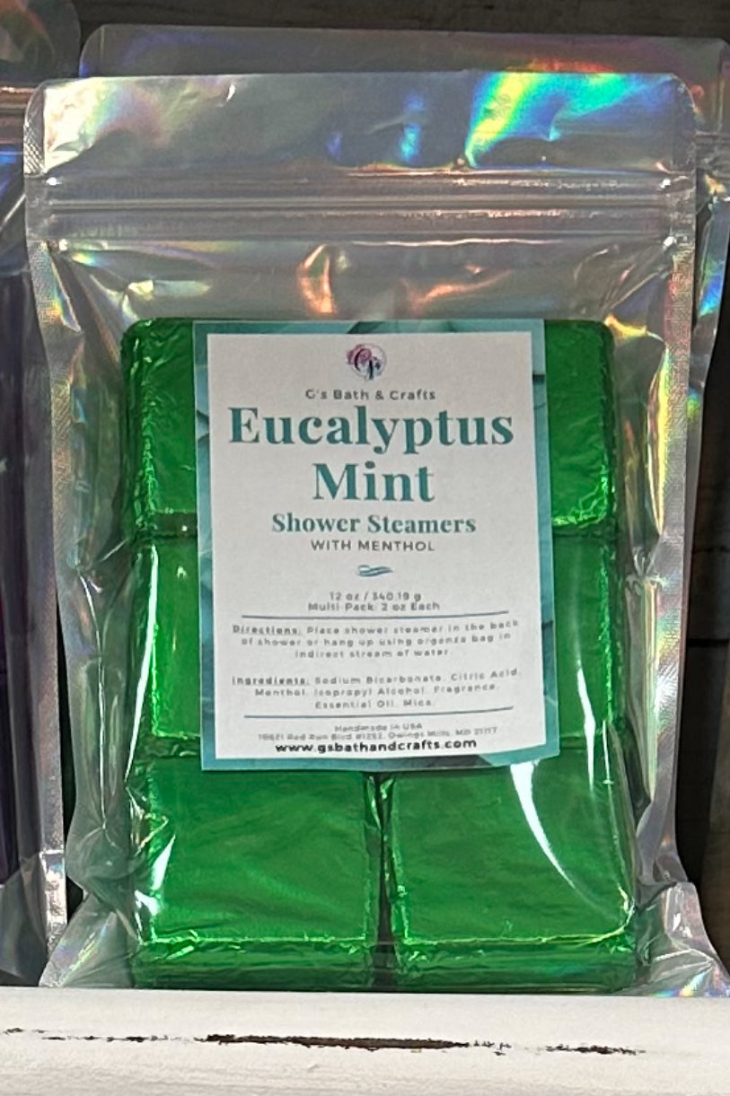 Eucalyptus Mint Shower Steamer - 6pk