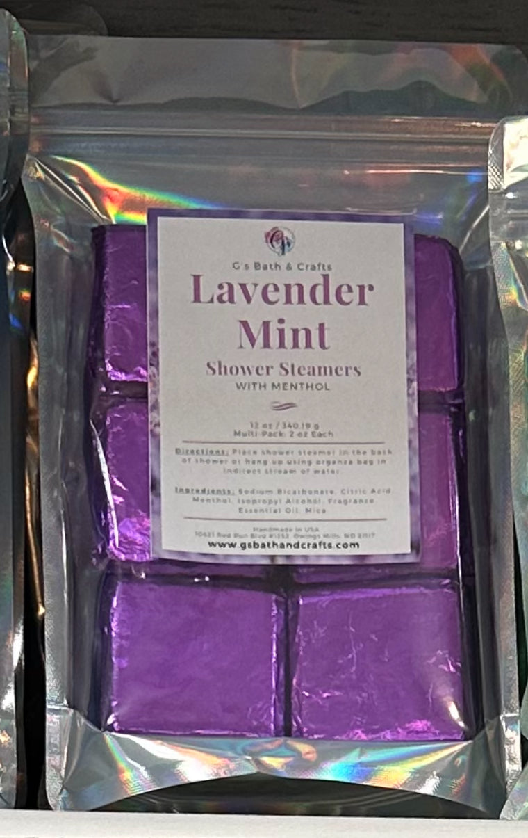 Lavender Mint Shower Steamer - 6pk