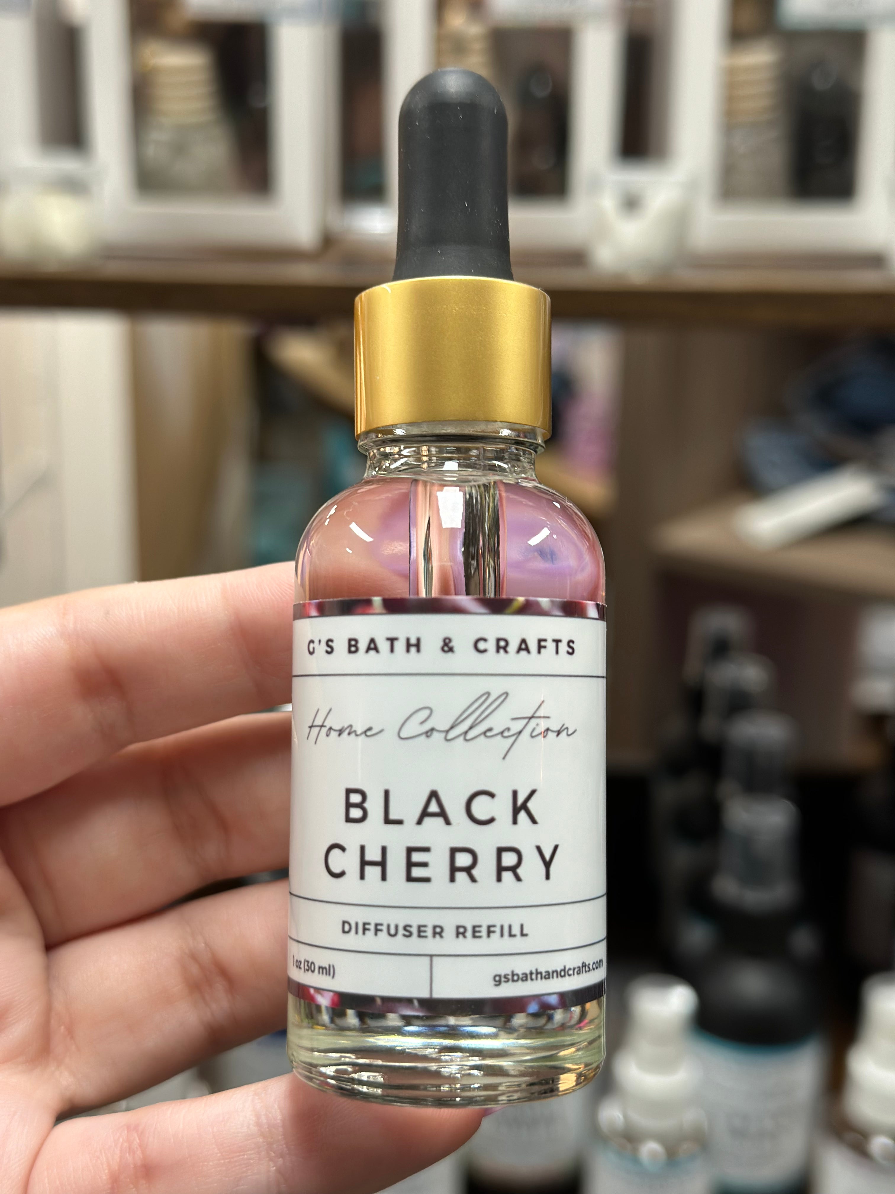 Black Cherry Car Diffuser Refill