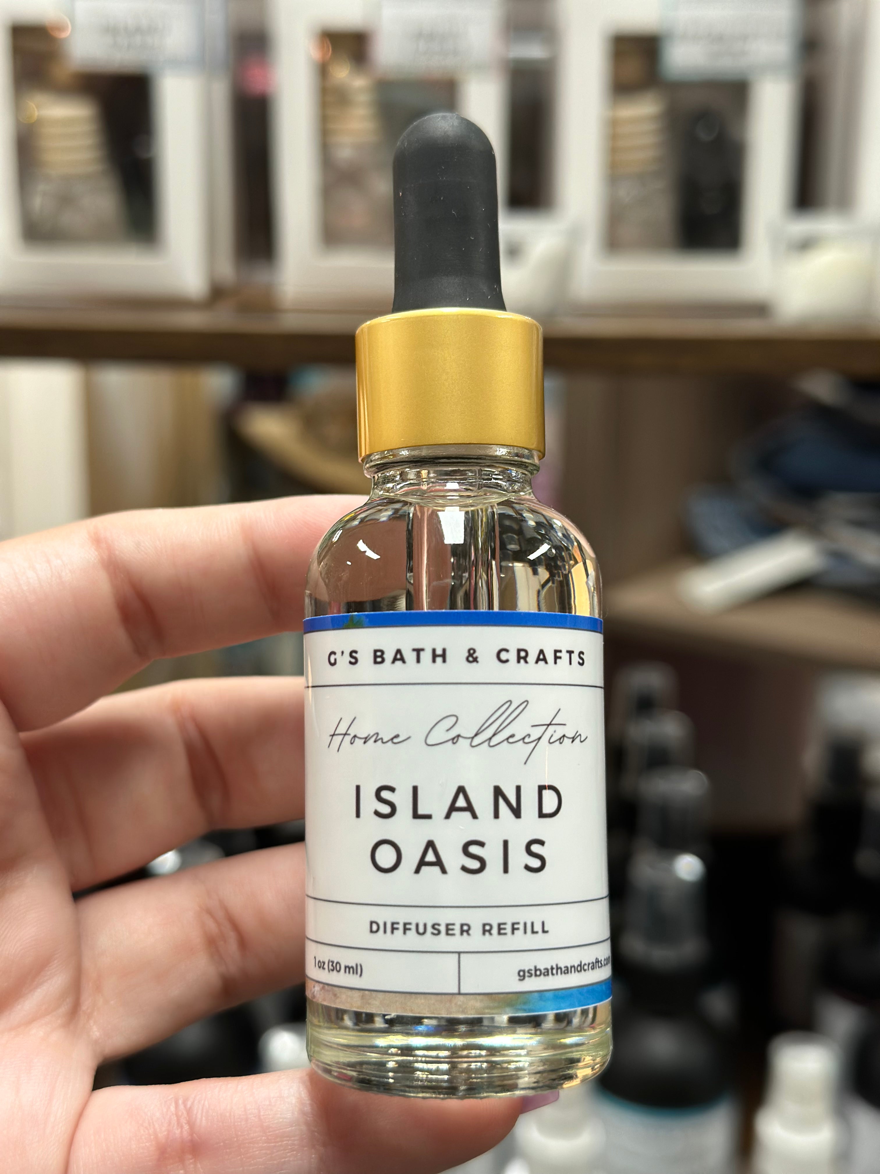 Island Oasis Car Diffuser Refill