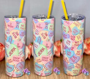 Anti Valentines Day Tumbler