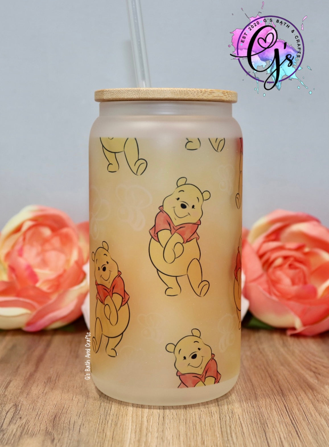 Winnie the Pooh Glass Cup