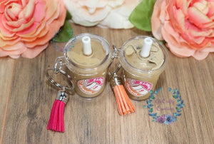 Dunkin Drink Keychain