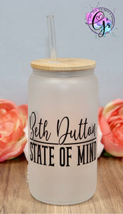 B.D. State of Mind Glass Cup
