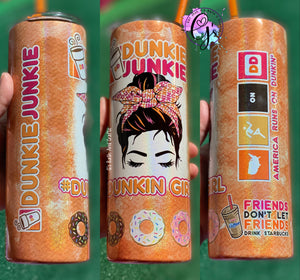 Dunkin Girl Tumbler