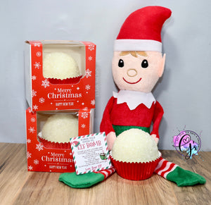 Elf Snowball Hot Chocolate Bomb